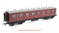 39-873 Bachmann LNWR 50ft Arc Roof Third Corridor LMS Crimson
